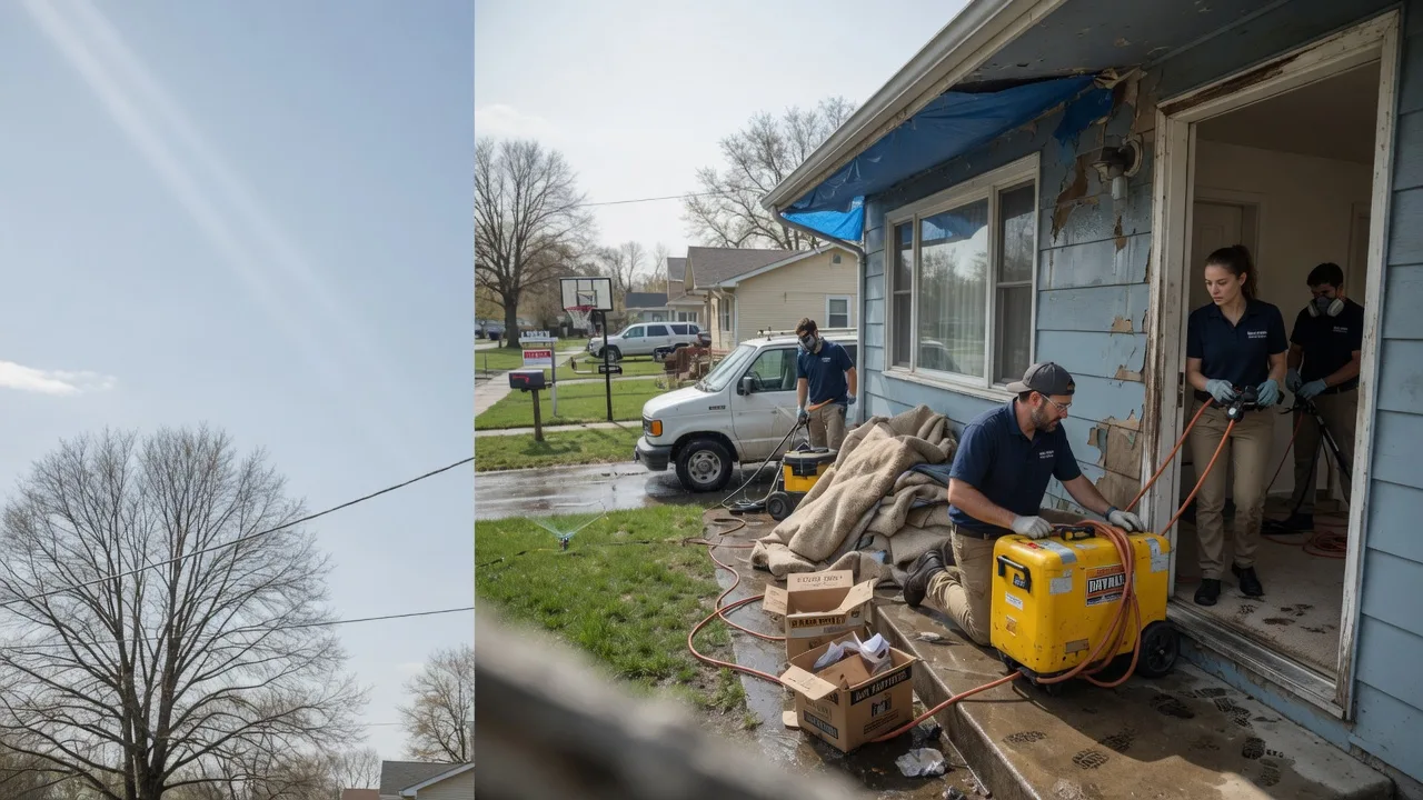 Basement Flood Cleanup in Cubero, NM near me